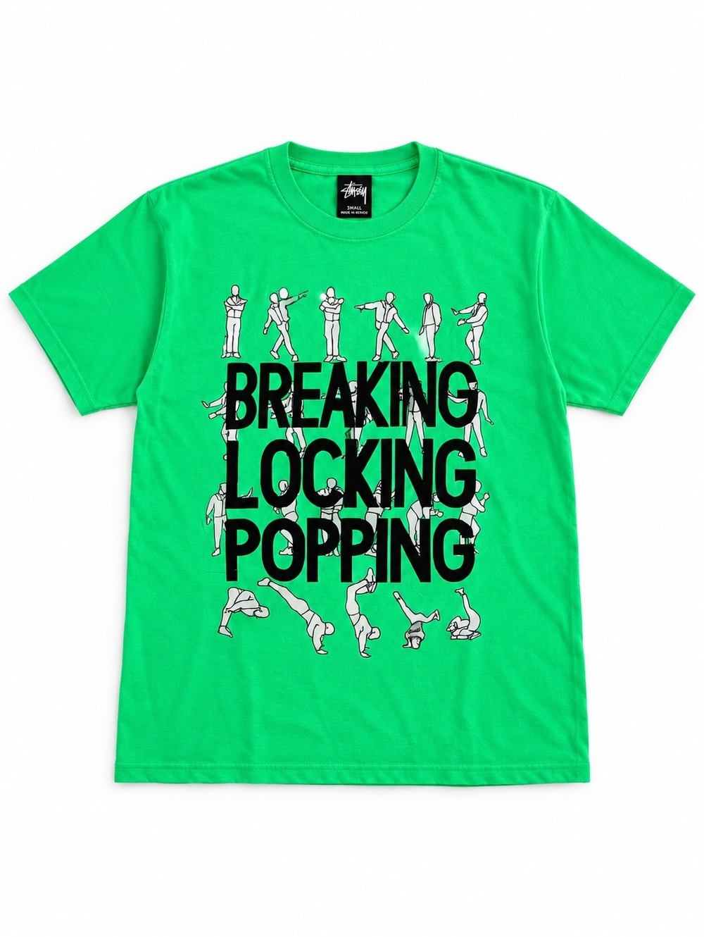 Stüssy x Robin Clare “Breaking Locking Popping” Tee — Small NWOT